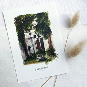 Postkarte -  Places - Barcelona