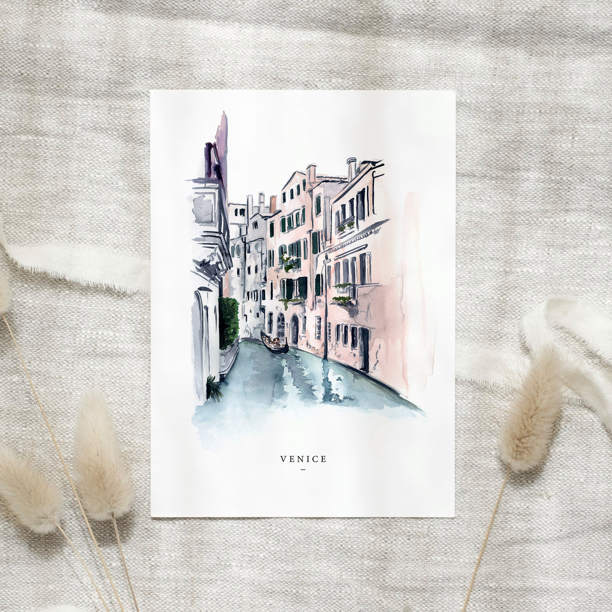 Postkarte -  Places - Venice