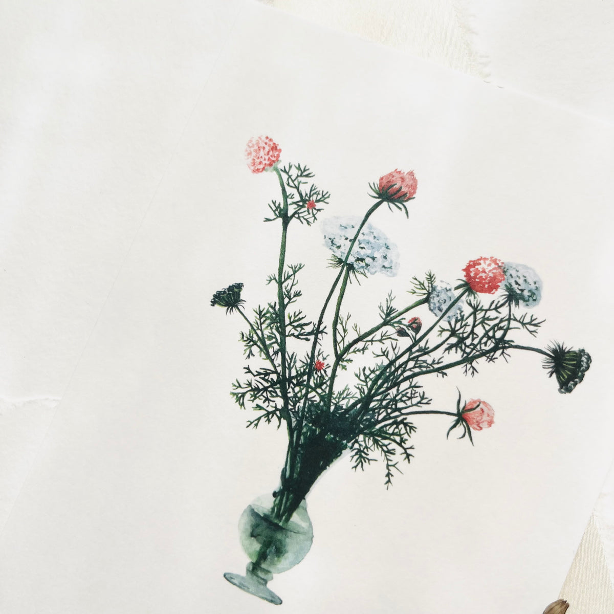 Postkarte -  Delicate Flowers