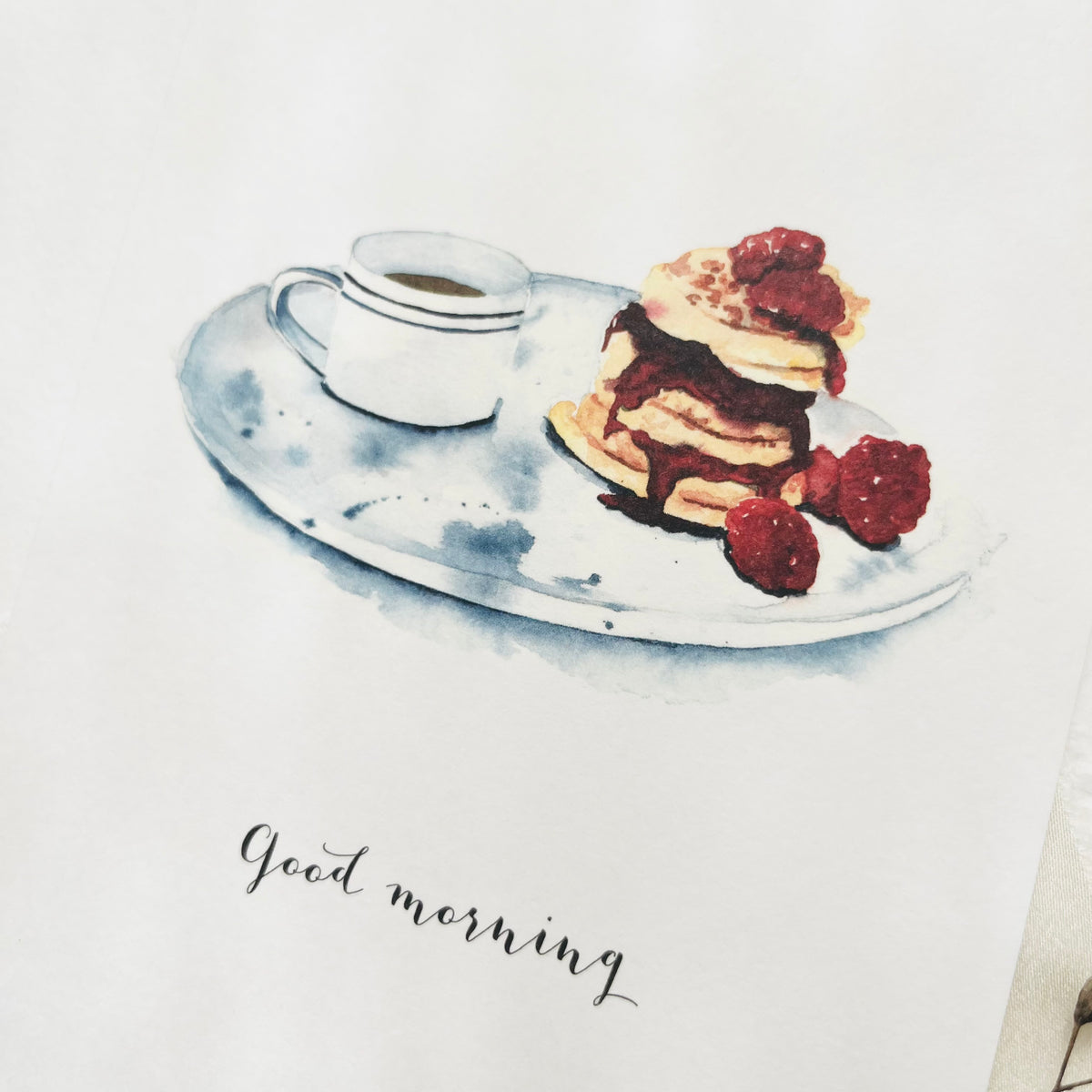Postkarte · Good morning