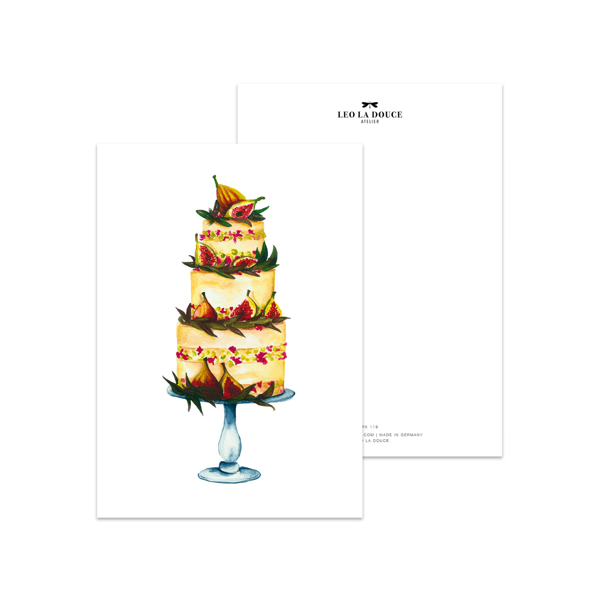 Postkarten Set · Cakes &amp; cookies