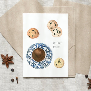 Postcard Meet for coffee