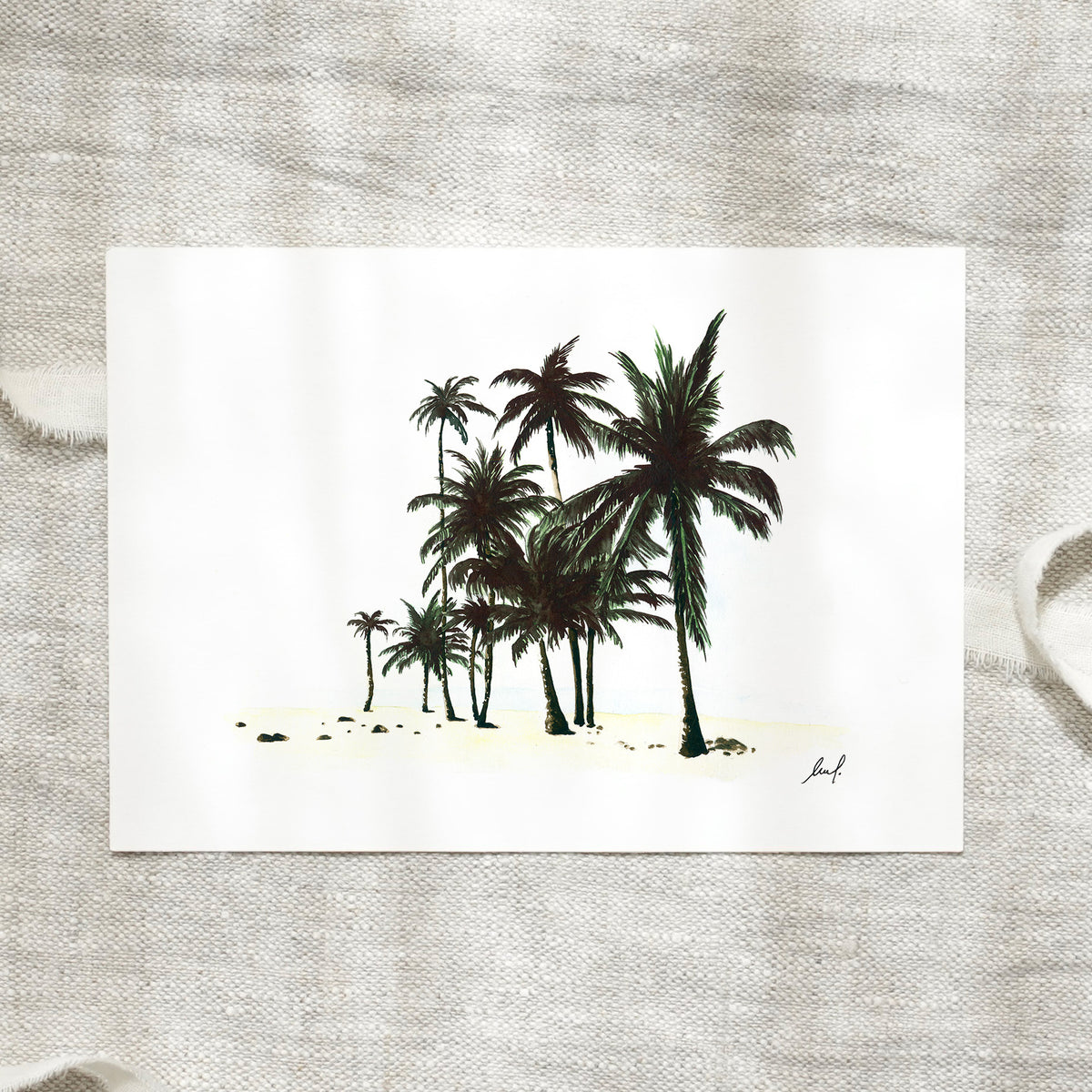 Postcard · Palms