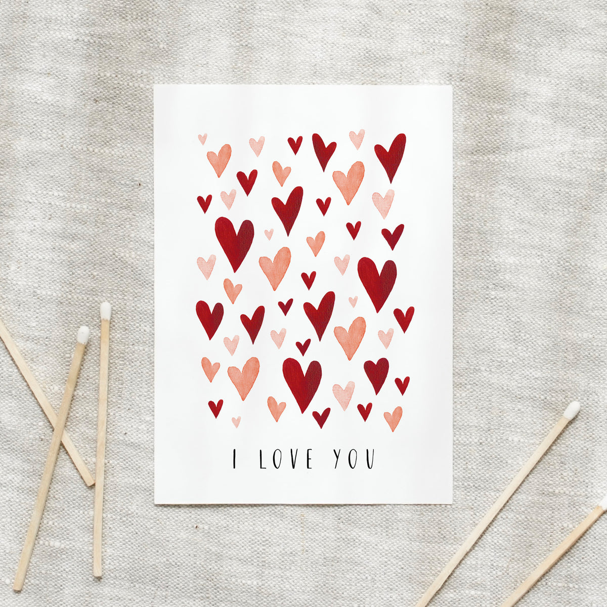 Postcard - I love you