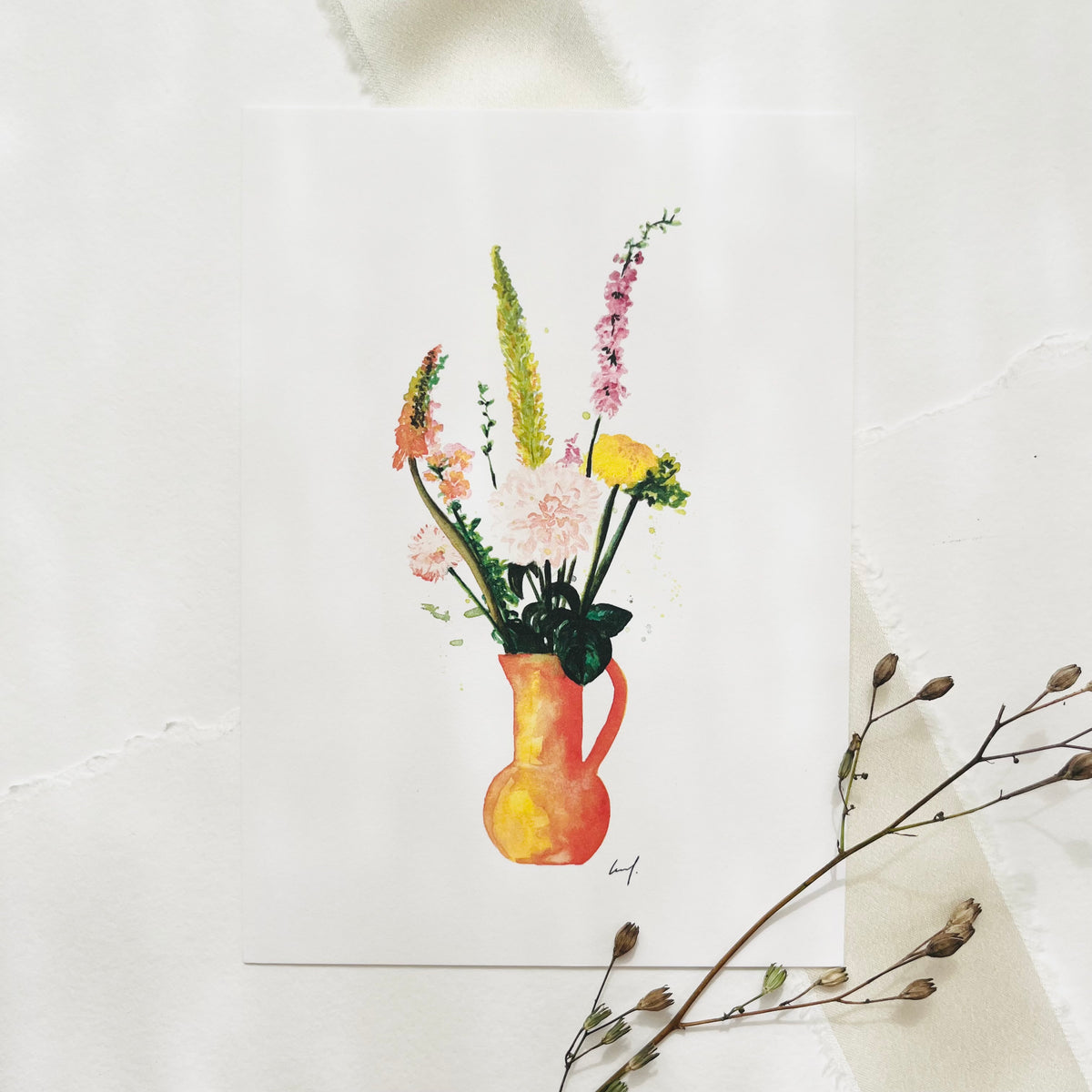 Postkarte - Spring Bouquet