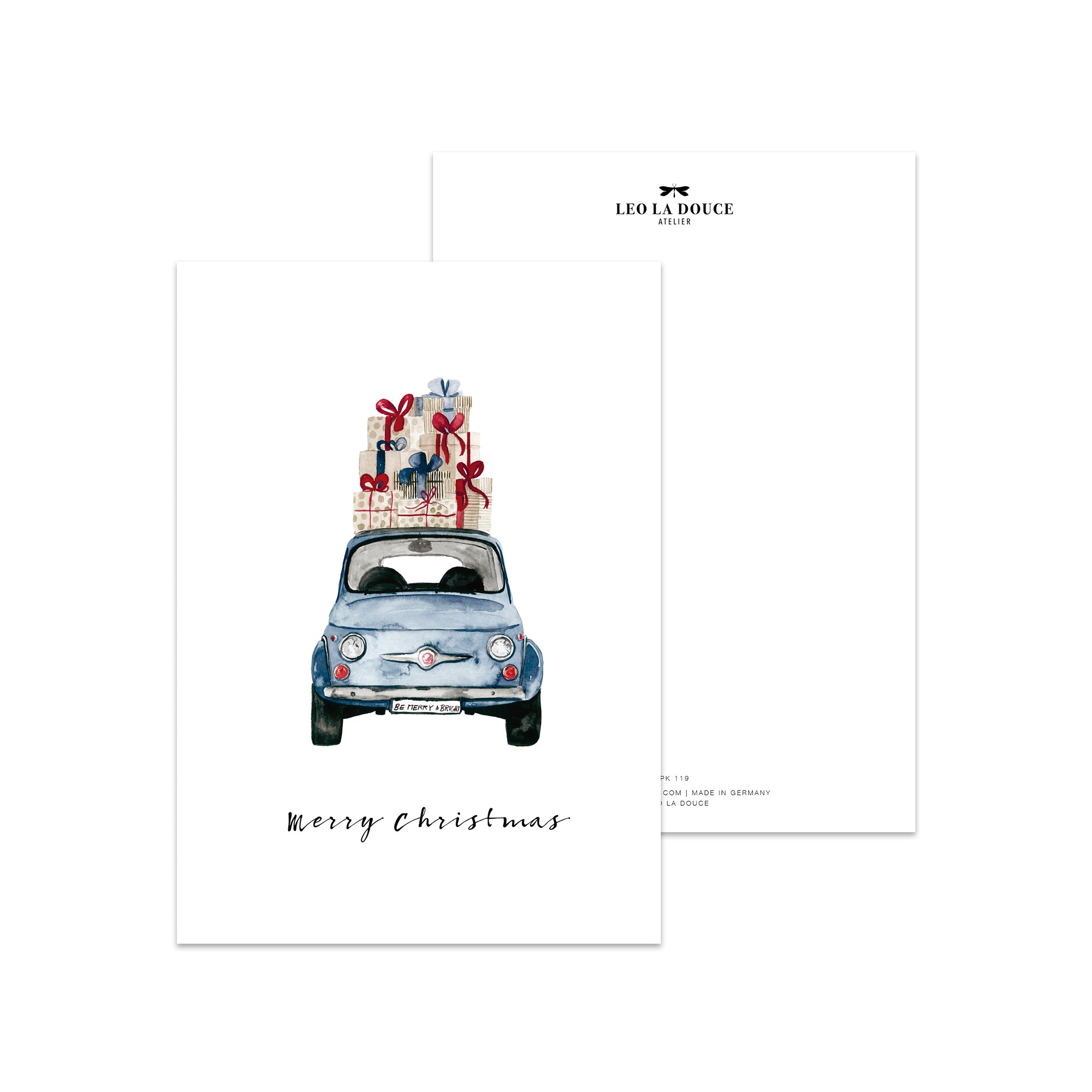 Kunstdruck - Be merry and bright - Atelier Leo la Douce