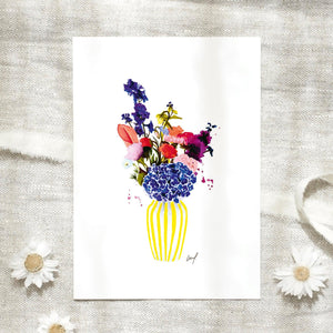 Postkarte · Spring Flowers