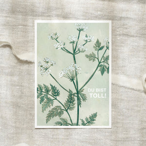 Postkarte · Wildflowers | Du bist toll