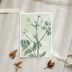 Postkarte · Wildflowers | Du bist toll