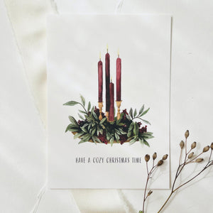 Postkarte - Have a cozy christmas