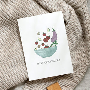 Postcard - Let's cook together