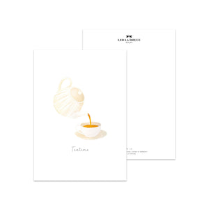 Postcard - Teatime