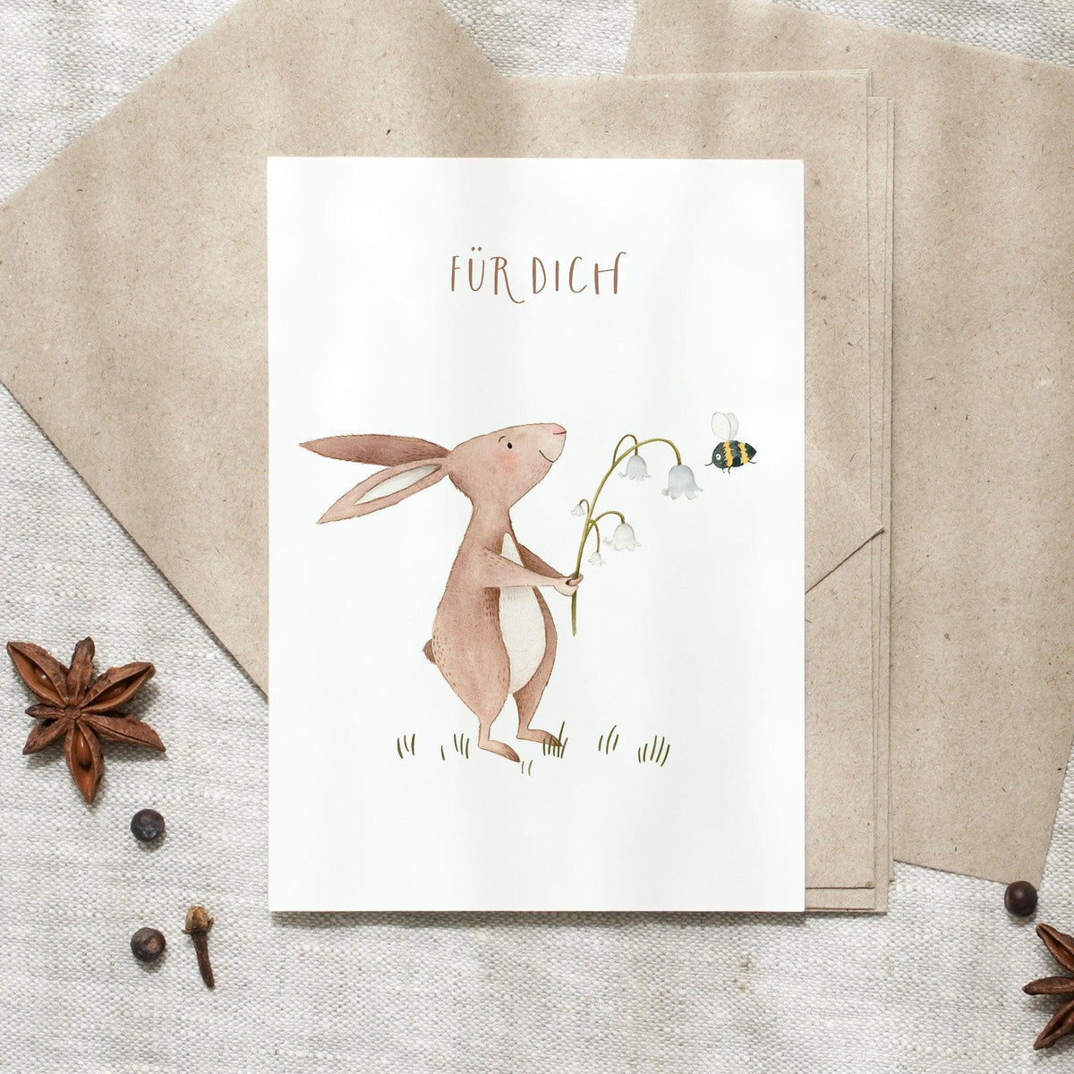 Postcard - Rabbit | For you