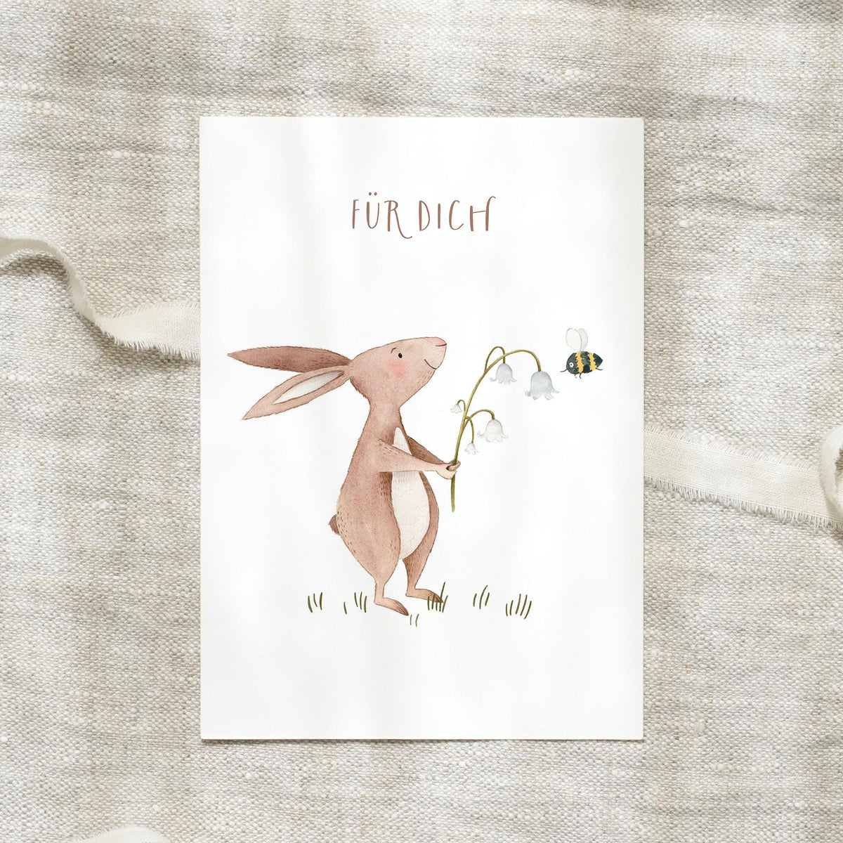Postcard - Rabbit | For you