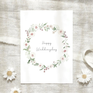 Postkarte - Hochzeitstag