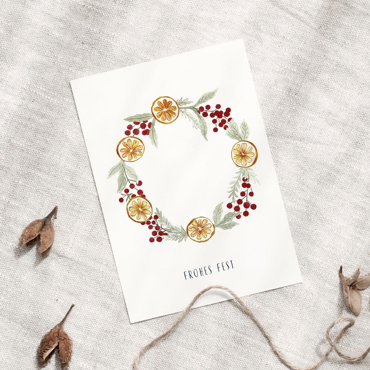 Postkartenset · Weihnachtsgrüße