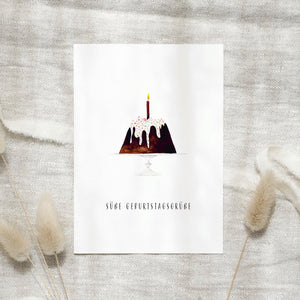 Postkarte - Süße Geburtstagsgrüße