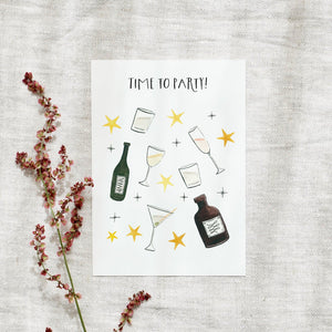 Postcard · Time to Party