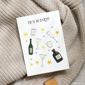 Postcard · Time to Party