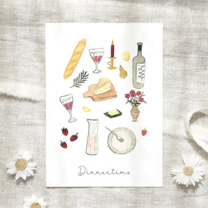 Postcard · Dinnertime II