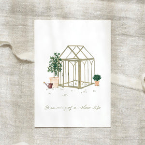 Postcard · Garden shed