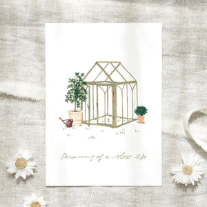 Postcard · Garden shed