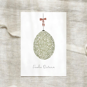 Postcard · Easter egg | Green