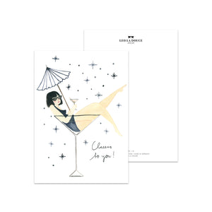 Postcard Christmas Vehicle