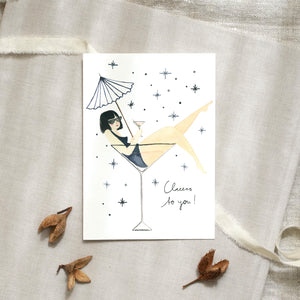 Postcard Christmas Vehicle