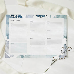 Weekly Planner - Pastel Stains No2 | A4