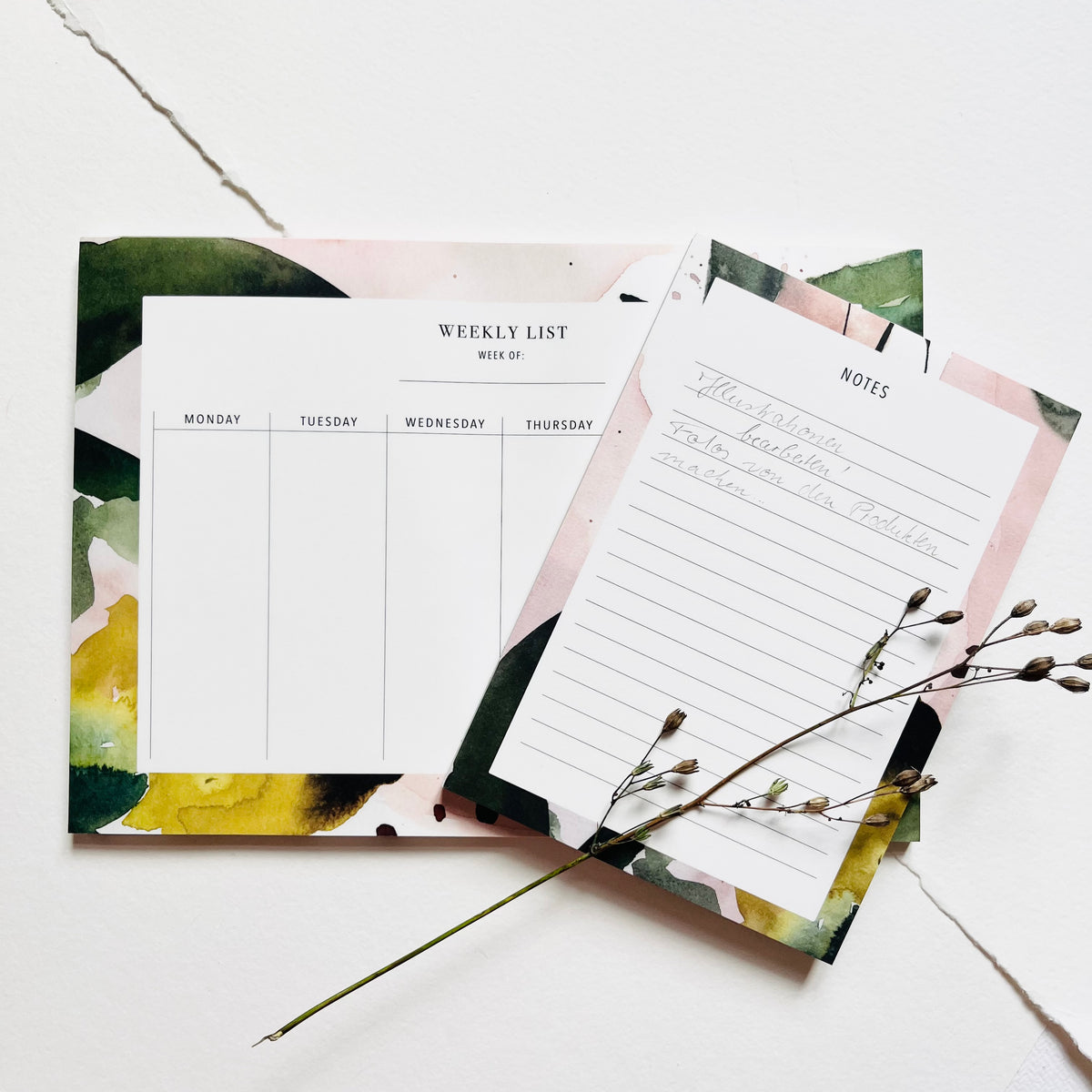 Weekly Planner - Floral Colors No1 | A5