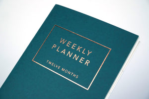 Weekly Planner - Teal