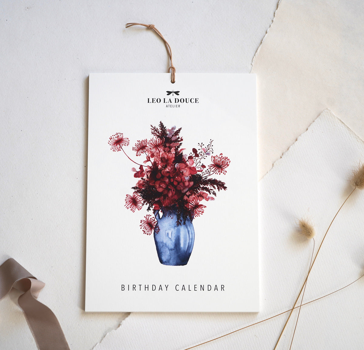 Geburtstagskalender - Flower Love Kalender Atelier Leo la Douce 