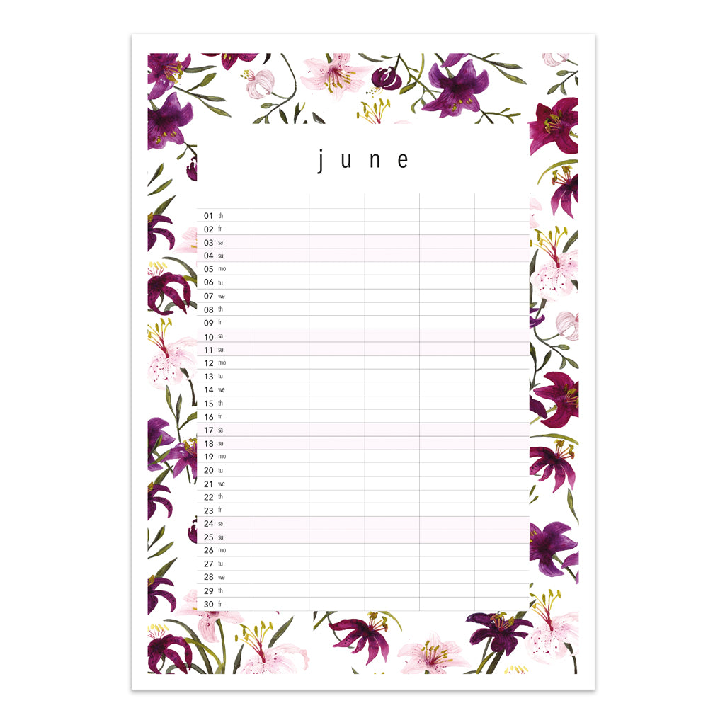 Familienkalender - 2023 Kalender Atelier Leo la Douce 