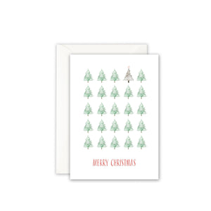 Weihnachtskarte · CHRISTMAS FOREST Grußkarte Leo la Douce 