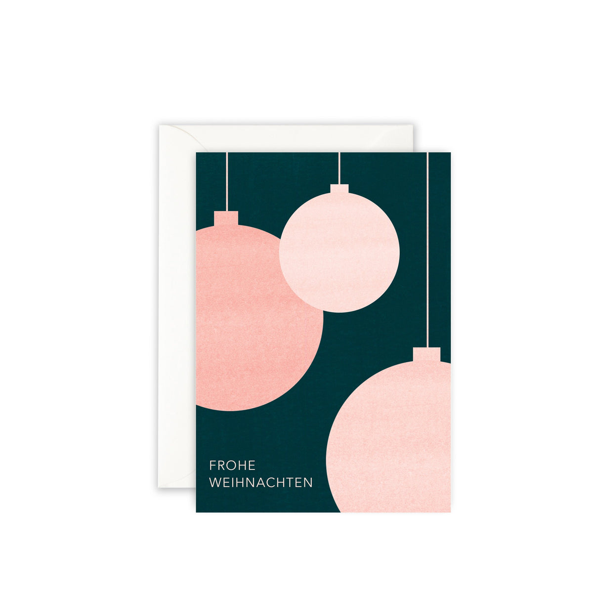 4er Set Weihnachtskarten · Geometrisch Grußkarte Atelier Leo la Douce 