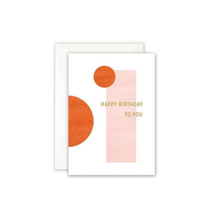 Grußkarte · HAPPY BIRTHDAY TO YOU Grußkarte Leo la Douce 