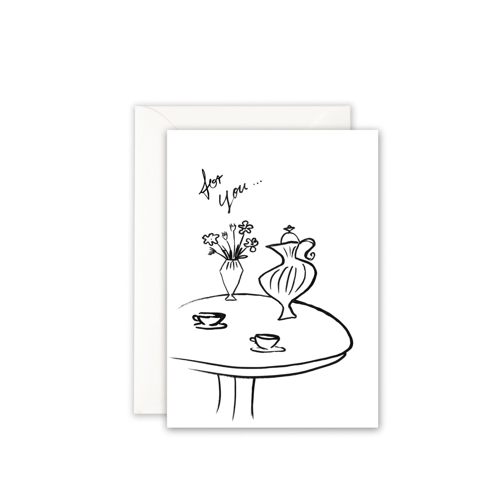 Grußkarte · COFFEETABLE Grußkarte Leo la Douce 