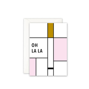 Grußkarte · OH LA LA Grußkarte Leo la Douce 