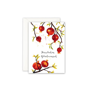 Grußkarte · GEBURTSTAG | HAGEBUTTE Grußkarte Leo la Douce 