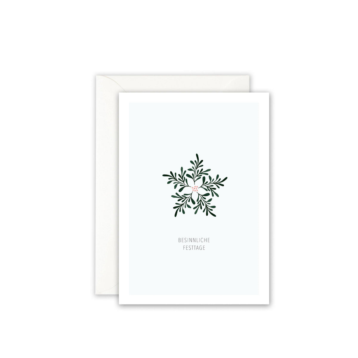 Weihnachtskarte · Besinnliche Feiertage Grußkarte Leo la Douce 