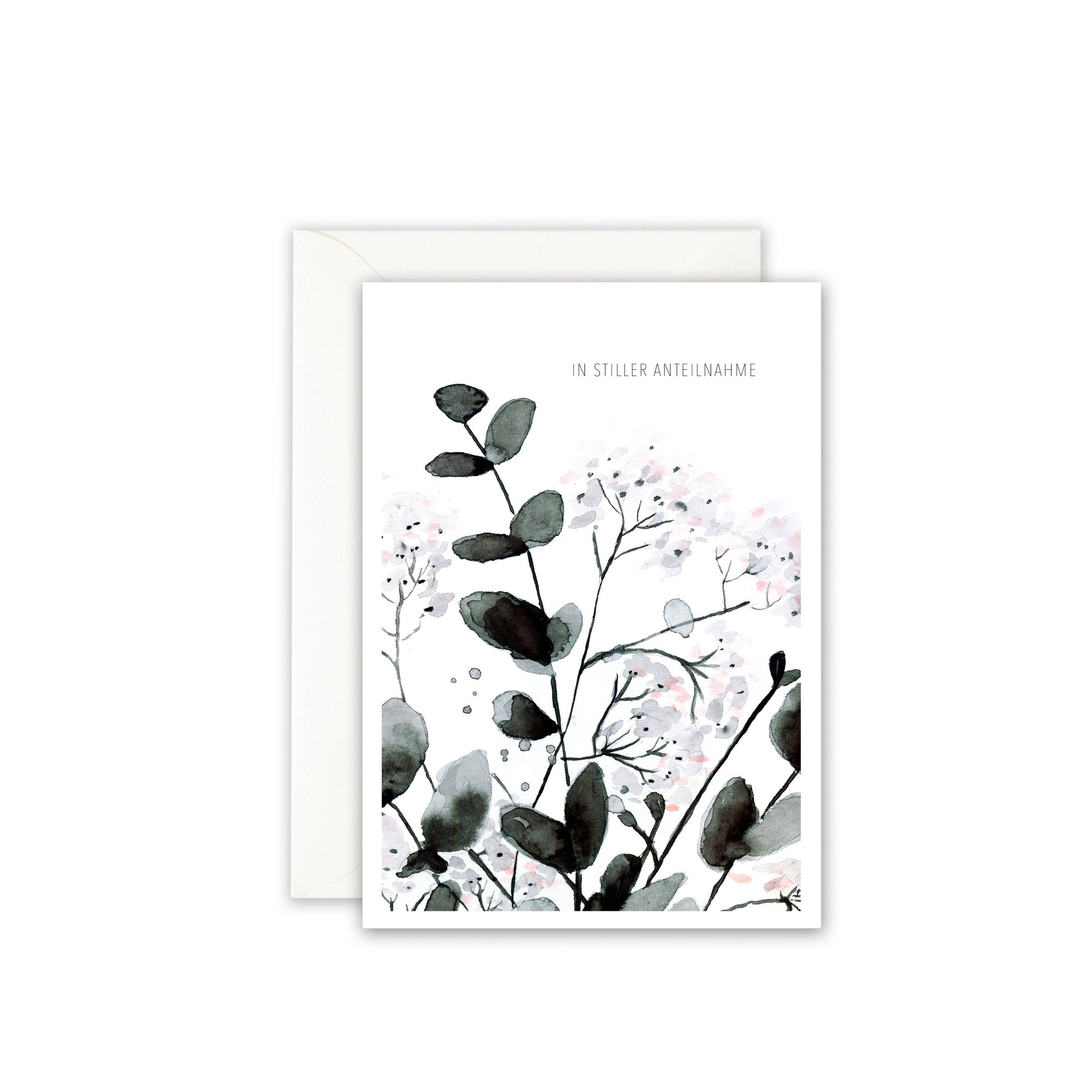 Trauerkarte · Eucalyptus Grußkarte Leo la Douce 