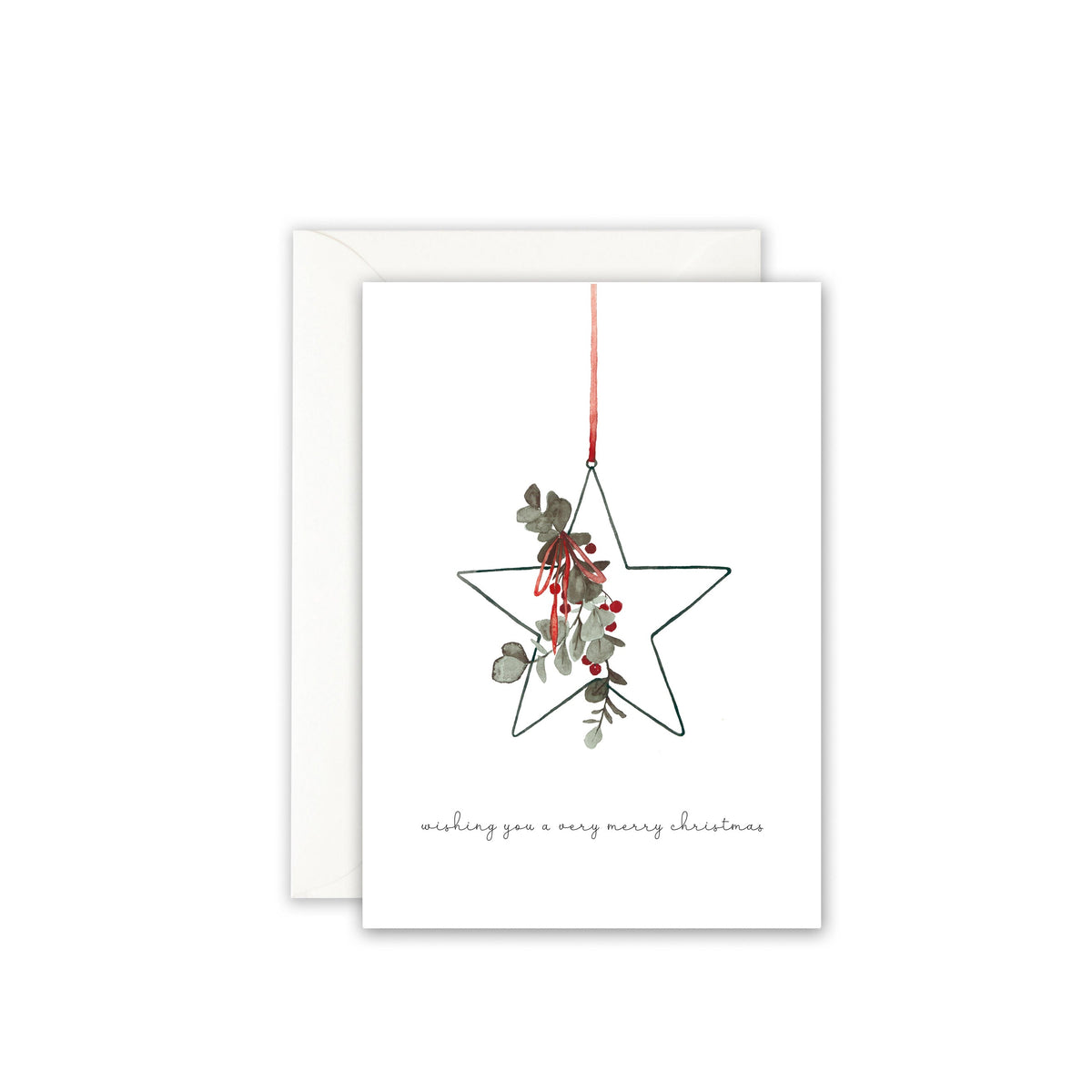 Grußkarte · Christmas Star Grußkarte Leo la Douce 