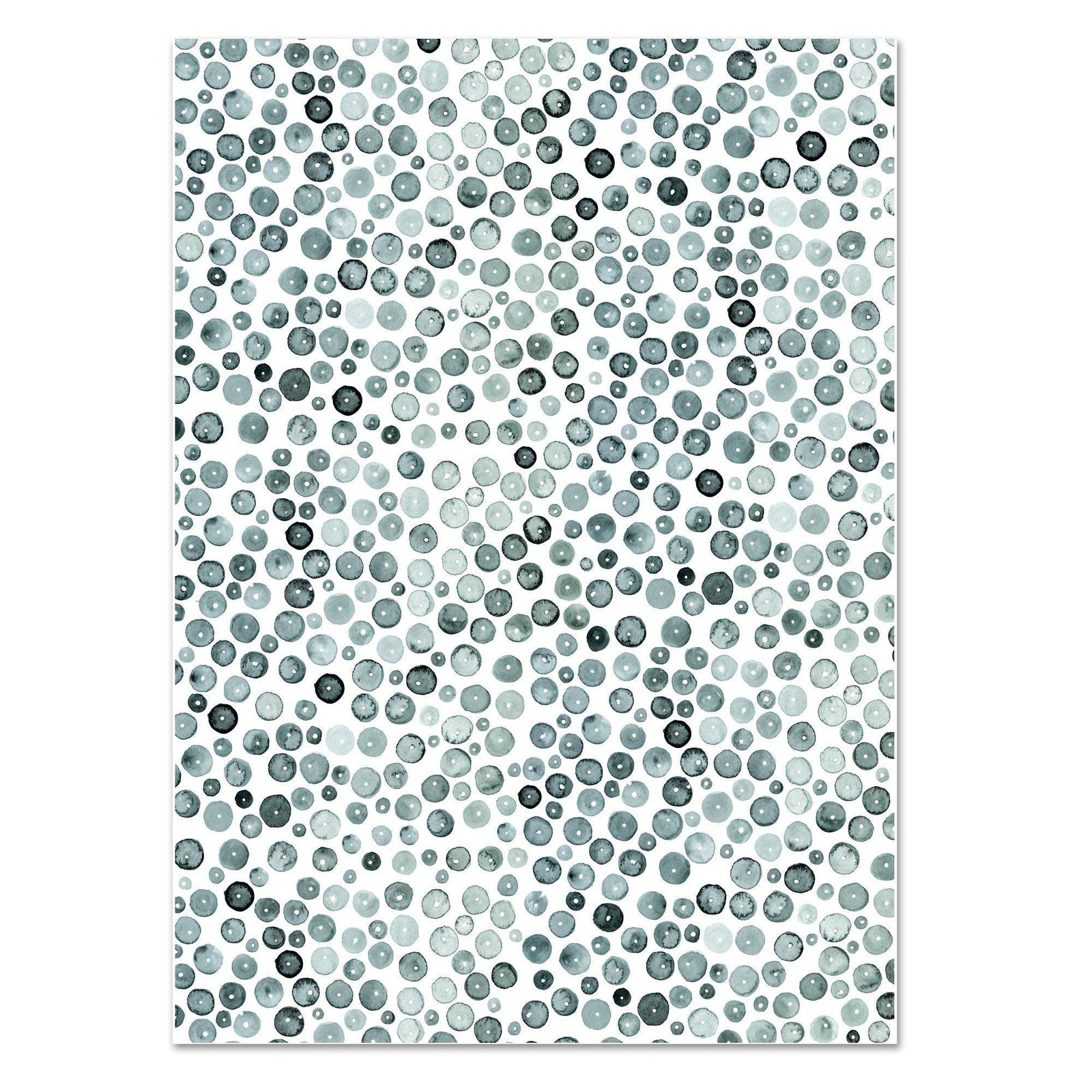 Geschenkpapier · GREEN CIRCLES (3 Bögen) Geschenkpapier Leo la Douce 