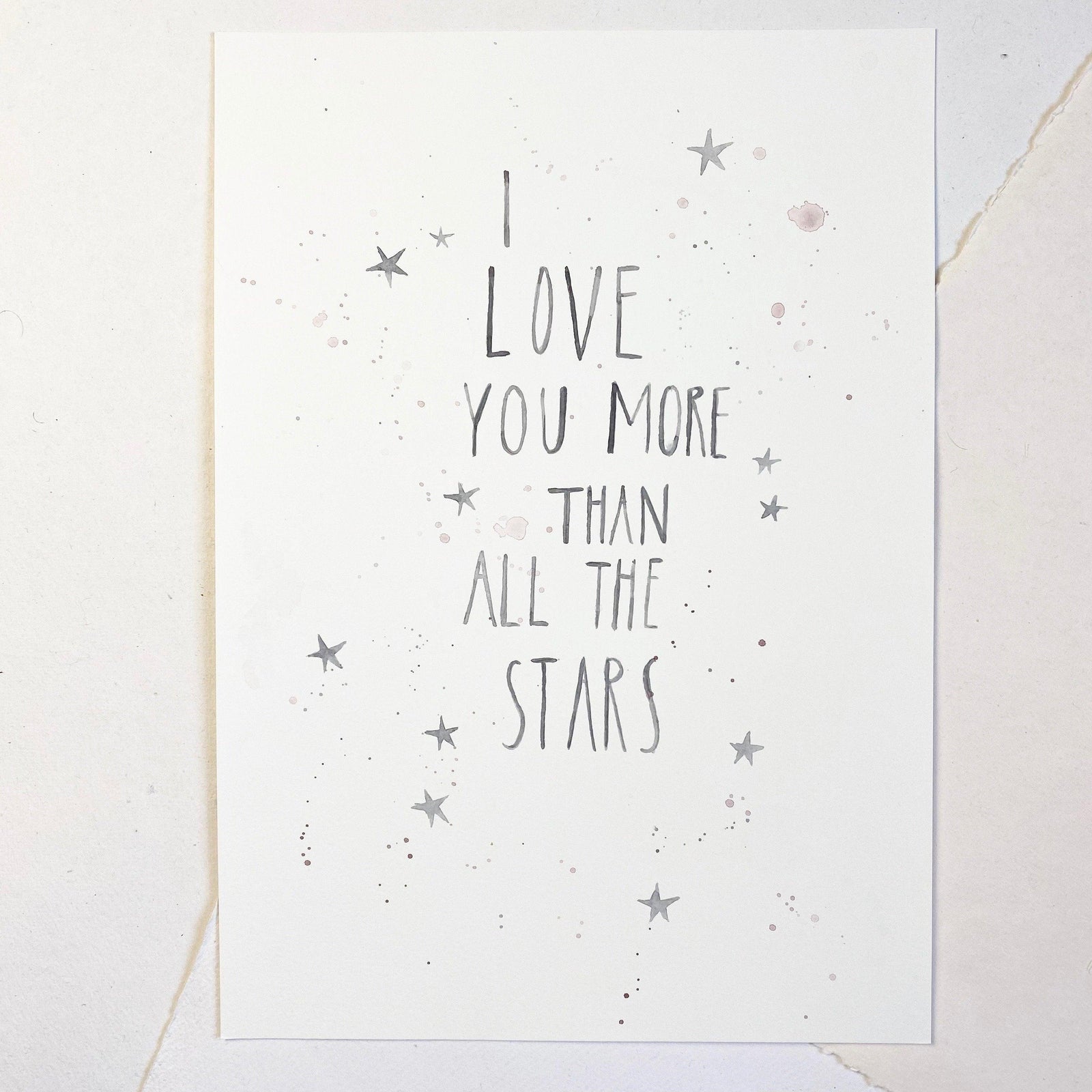 Original-Illustration | to the moon Kunstdruck Leo la Douce 