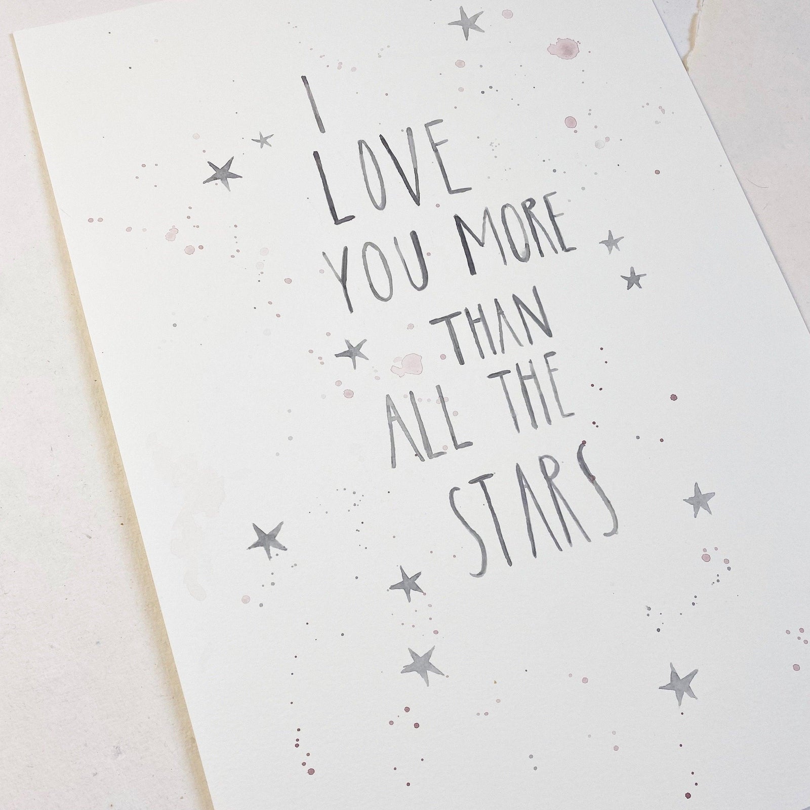 Original-Illustration | to the moon Kunstdruck Leo la Douce 