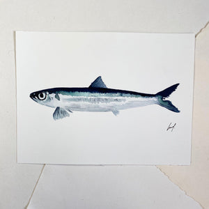 Original-Illustration |Fish Kunstdruck Leo la Douce 
