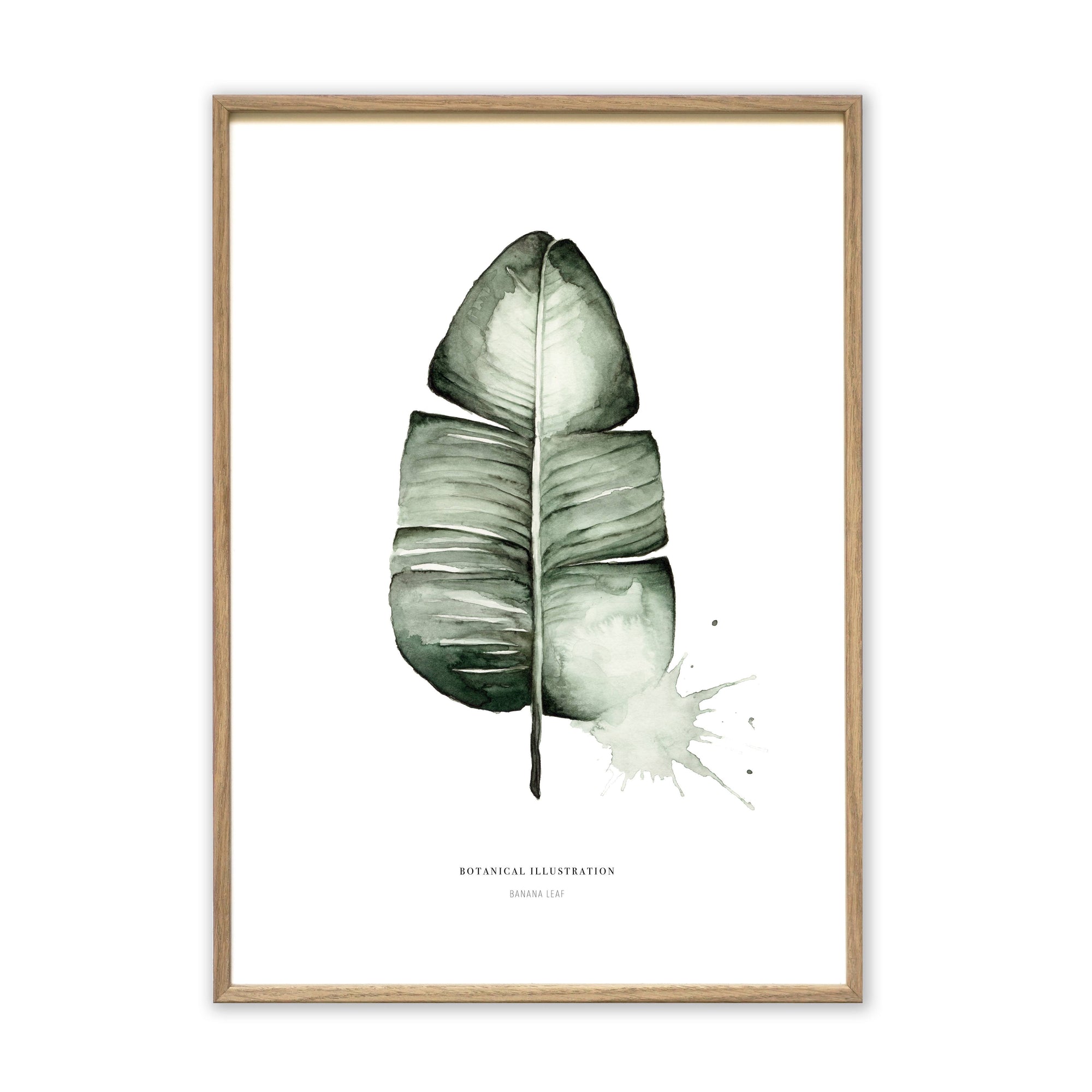 Kunstdruck - Banana Leaf Kunstdruck Leo la Douce 