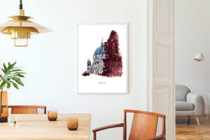 Kunstdruck - CITY - BERLIN I Kunstdruck Leo la Douce