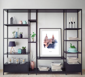 Kunstdruck - CITY - BERLIN II Kunstdruck Leo la Douce